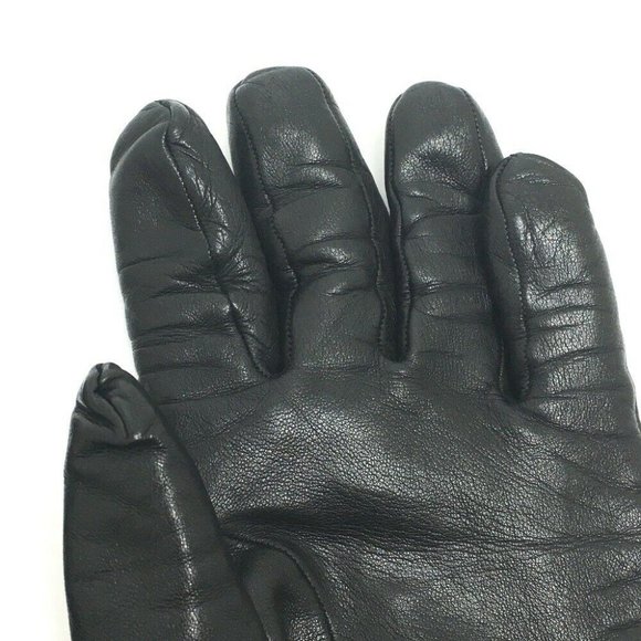 LOUIS VUITTON MP2429 Gon LV staples Edition Gloves Cashmere / Leather Black - Picture 3 of 12